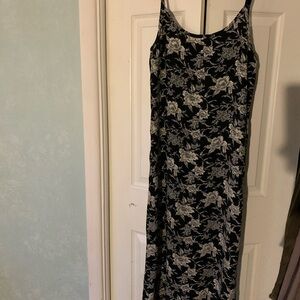 GAP Black and White Floral Dress or Nightgown